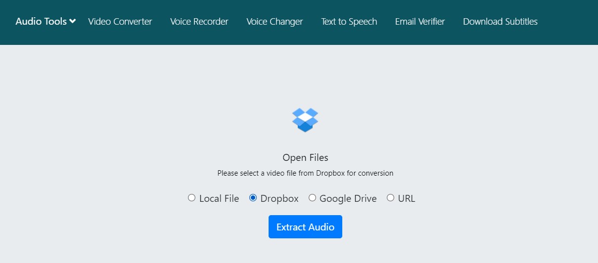 open dropbox